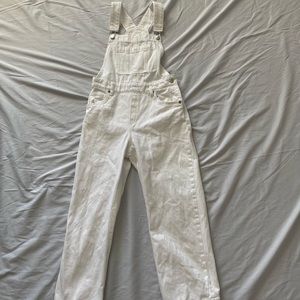 H&M white overalls